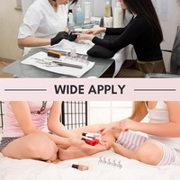 SHILLS PROFESSIONAL MAGNETIC NAIL STAND SILVER ( 5 PCS )