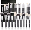 BEILI Makeup Brushes, Make Up Brush Set Professional, 30 PC Natural Goat Hair Makeup Brush Foundation Face Powder Blush Eyeshadow Brushes Concealers Eye Make Up Brush Set