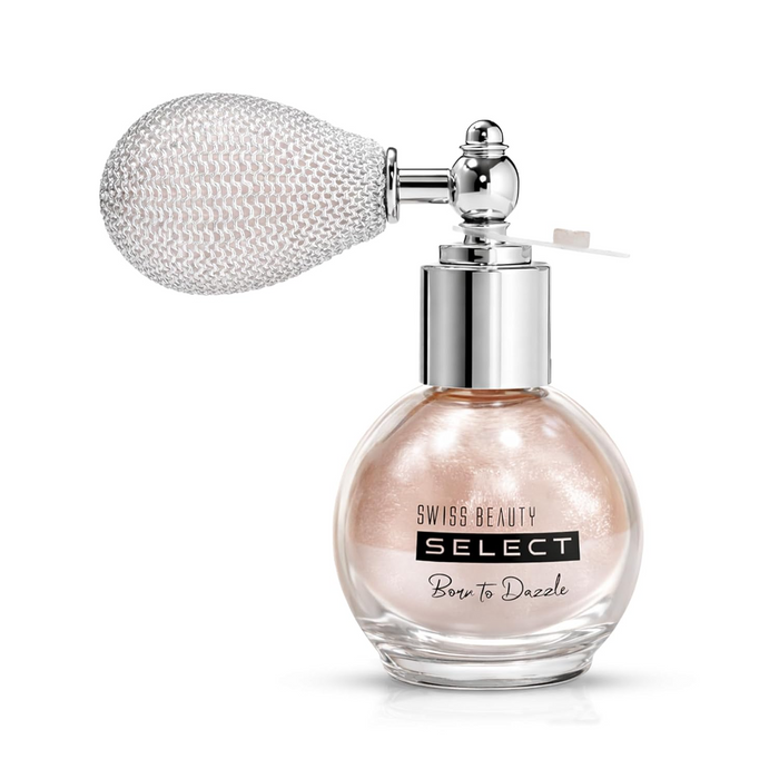 SWISS BEAUTY SELECT BORN TO DAZZLE GLITTER SPRAY-HOLLYWOOD GLAM