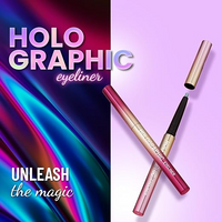 SWISS BEAUTY HOLOGRAPHIC EYELINER MULTICHROME EFFECT WATERPROOF SUMDGE-PROOF LONG-LASTING