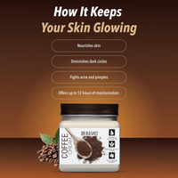 DR.RASHEL Coffee Face And Body Cream For Women and Men (380 Ml) | All Skin Types |Soft and Healthy Skin | Repairing & Nourishment | Deep Hydration & Moisturization | 100% Vegan | Paraben Free