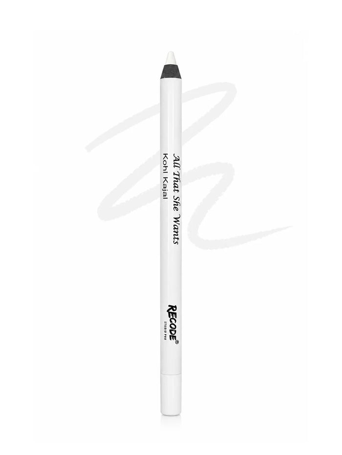 Recode White Kohl Kajal Pencil