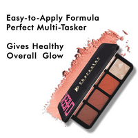 CHARACTER ARTIST MAKEUP PARIS PRO HIGHLIGHTER & BLUSH PALETTE-CA201