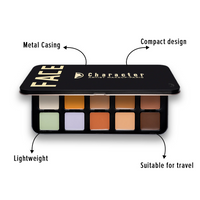 CHARACTER ARTIST MAKEUP PARIS PRO CONCEALER PALETTE-CA302