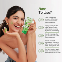 RICHFEEL NATURAL PURE ALOE VERA GEL 100G