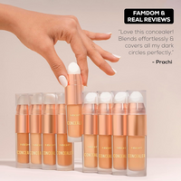 INSIGHT Professional Concealer - Toffee Rush | Radiant Finish | High-Coverage, Waterproof & Long-Lasting Formula | Infused with Vitamin E & Shea Butter | Suitable for All Skin Types - 8g