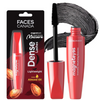 FACES CANADA Magneteyes Dramatic Volumizing Mascara - Black, 9.5ml | Lightweight, Denser & Longer Lashes | Intense Black Finish | Adds Volume | Easy Wash | No Clumping | Cruelty Free