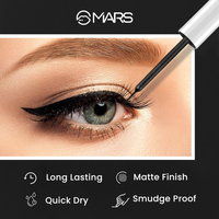 MARS FREE FLOW EYELINER WITH DEMI MATTE FINISH LONG LASTING