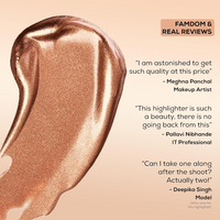 INSIGHT Professional Liquid Highlighter | Glowly Finish | Waterproof & Smudgeproof | Multiuse - 25g