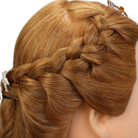FACE SHOW SHOULDER HAIR DUMMY RBI-85-C GOLDEN