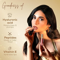 RENEE H2O HYDRATING GLOSSY LIQUID LIPSTICK HYALURONIC ACID PEPTIDES