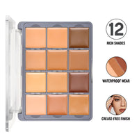 FOREVER52 ACADEMIC 12 COLOR CONCEALER PALETTE