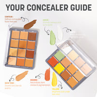 FOREVER52 ACADEMIC 12 COLOR CONCEALER PALETTE