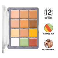FOREVER52 ACADEMIC 12 COLOR CONCEALER PALETTE