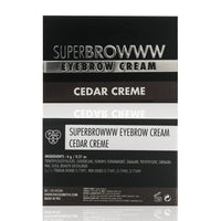 PAC SuperBrowww Cream | Long Lasting Highly Pigmented Smudgeproof Brow Pomade | Warm Brown Eyebrow Definer for Women | 6G