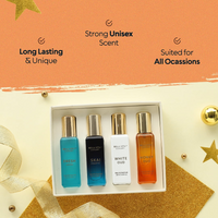 Bella Vita Luxury Long Lasting Unisex Perfume Gift Set | Perfume for Man | Gifts for Woman | 4x20ml | Woody, Aquatic & Sweet Premium Fragrance