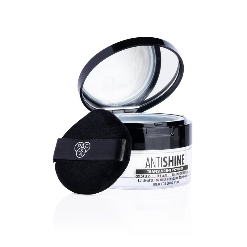 PAC Translucent Powder  Controls Shine, Prevents Flashbacks, Lightweight Setting Powder