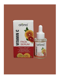 AROMA Vitamin C Face Serum – Brightening & Anti-Pigmentation Serum for Glowing, Even-Toned Skin 100ML