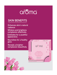 AROMA Skin Whitening Spa Facial Kit – Brightening & Pigmentation Control Treatment for Radiant Skin