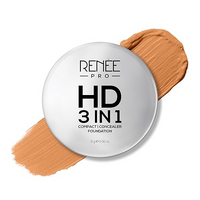 RENEE PRO HD 3 IN 1 COMPACT CONCEALER FOUNDATION