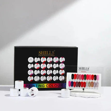 SHILLS PROFESSIONAL PAINTING GEL 24 COLOURS- ANGEL