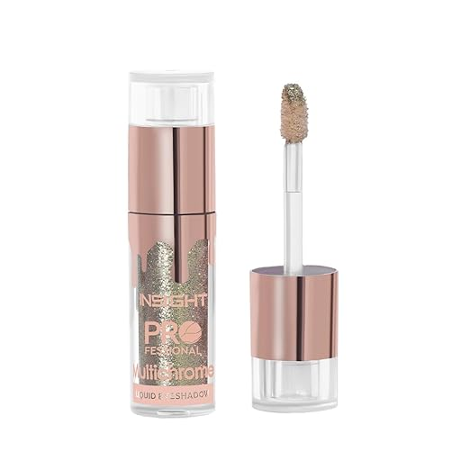 INSIGHT Professional Multichrome Liquid Eyeshadow  | Metallic Effect | Green Tea & Cucumber Extracts | Striking Look | Versatile Use | Transfer-Proof | Dynamic Finish – 5g