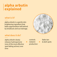 PLUM ALPHA ARBUTIN & HYALURONIC ACID FACE SERUM 2% 30ML