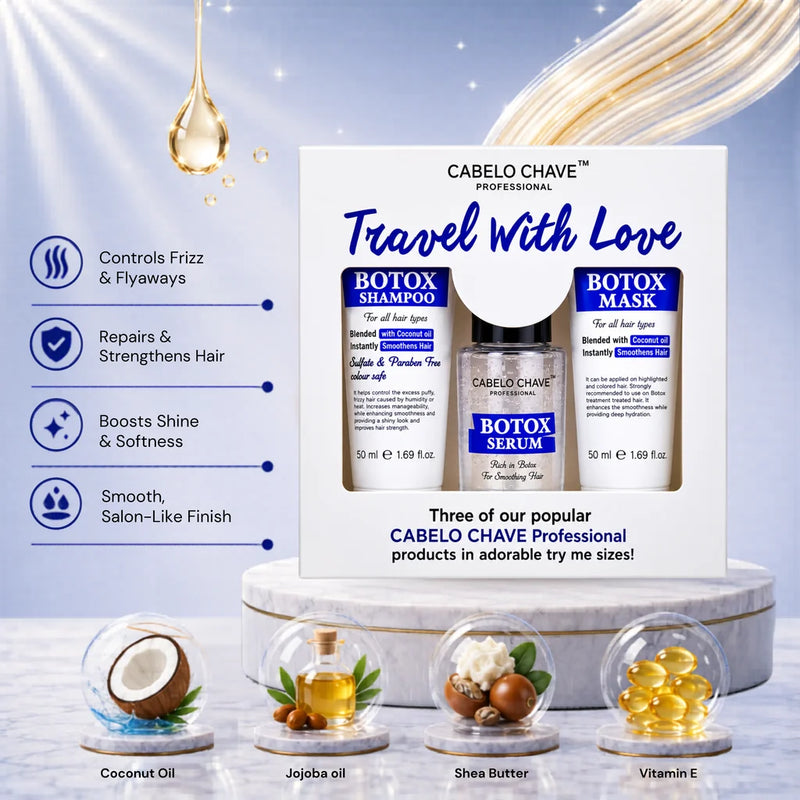 CABELO CHAVE BOTOX TRAVEL KIT (130ML)