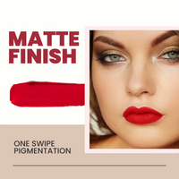 MARS Matte Super Stay Lipstick | Up to 12 Hours Long Lasting | Smudge Proof and Waterproof Lipstick for Women (2.6 gm)