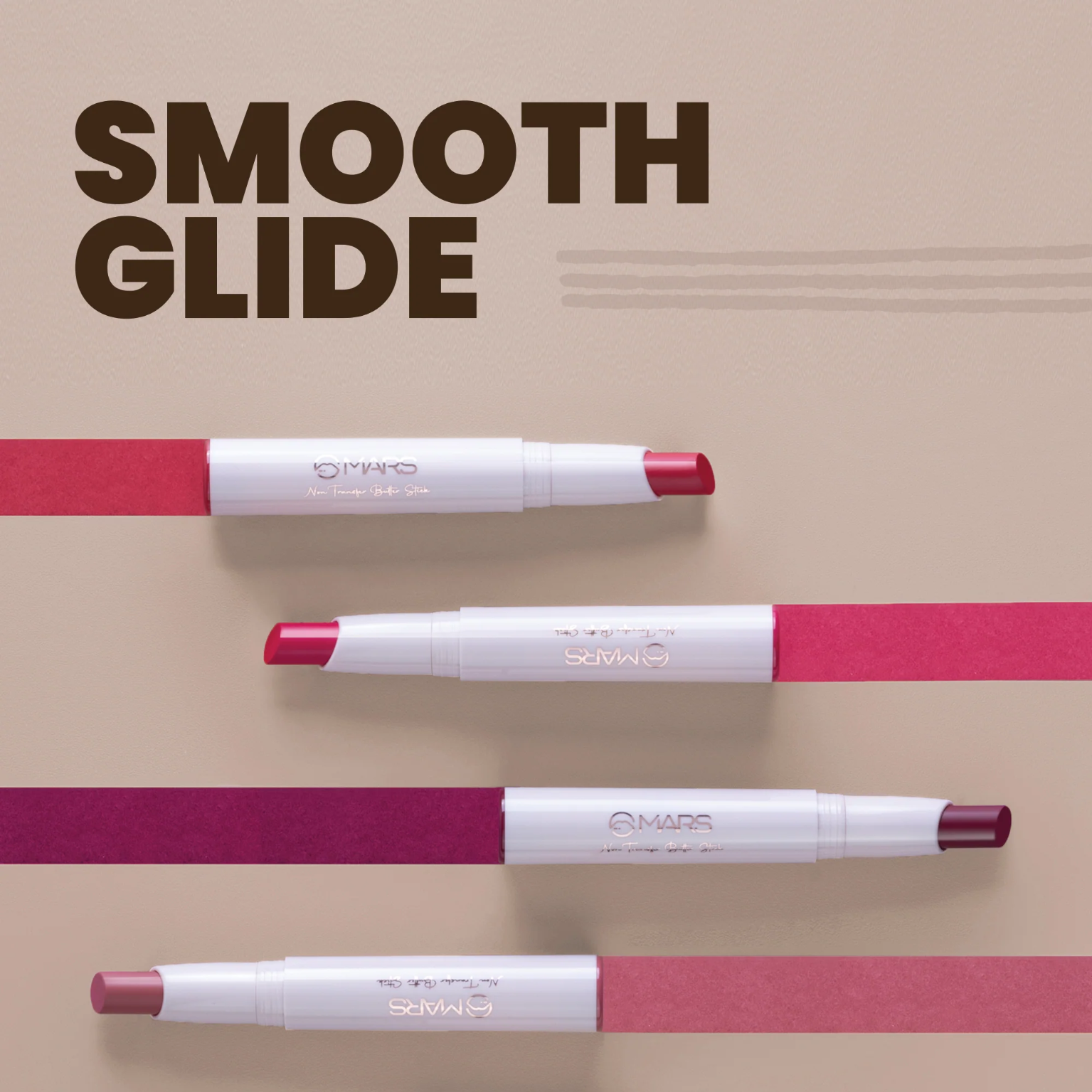 MARS MATTE LIPSTICK NON TRANSFER BUTTER STICK