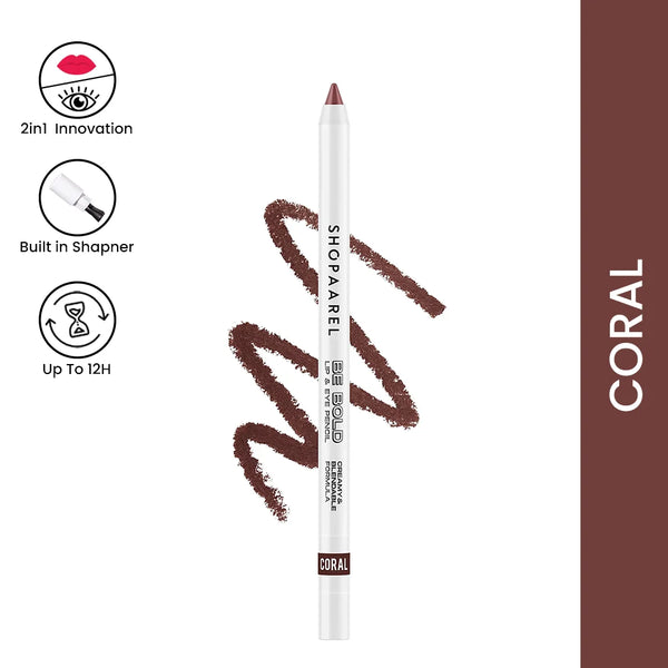 SHOPAAREL BE BOLD LIP & EYE PENCIL