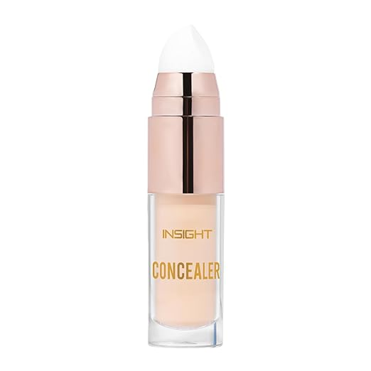 INSIGHT Professional Concealer - Toffee Rush | Radiant Finish | High-Coverage, Waterproof & Long-Lasting Formula | Infused with Vitamin E & Shea Butter | Suitable for All Skin Types - 8g