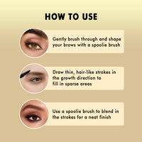 CHARACTER ARTIST MAKEUP PARIS STYLE EYEBROW 4 TIP