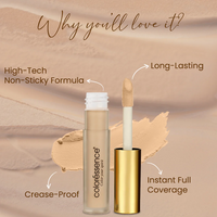 COLORESSENCE Total Conceal Max Coverage Liquid Concealer - Lightweight & Long Lasting