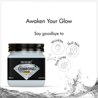 DR.RASHEL Face & Body Cream Diamond 380ML | Brightening & Moisturizing Cream | Infused with Diamond Particles for Radiant Glow | Deep Hydration & Skin Nourishment | For All Skin Types