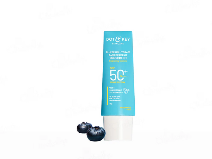DOT & KEY BLUEBERRY HYDRATE BARRIER REPAIR SUNSCREEN SPF 50 PA++++ 80G