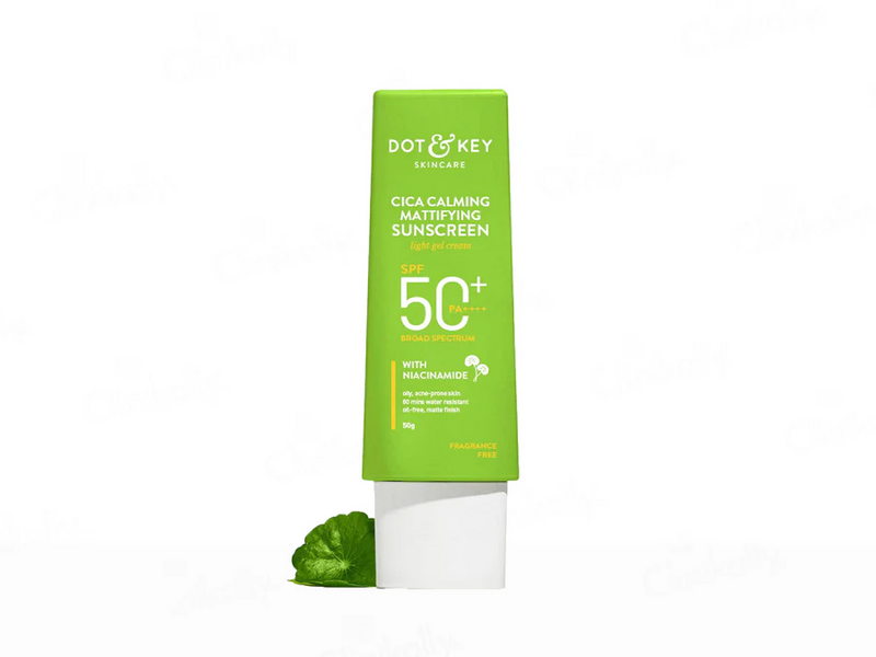 DOT & KEY CICA CALMING MATTIFYING SUNSCREEN LIGHT GEL CREAM SPF 50PA++++ 80G