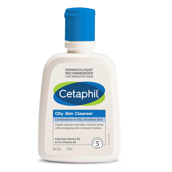 Cetaphil Oily Skin Cleanser 125ml | Dermat Recommended