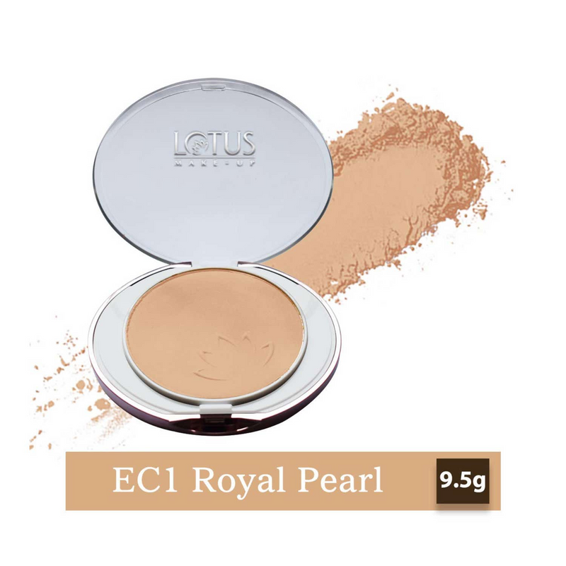LOTUS MAKEUP ECOSTAY IDEAL FINISH PRESSED POWDER SPF-25