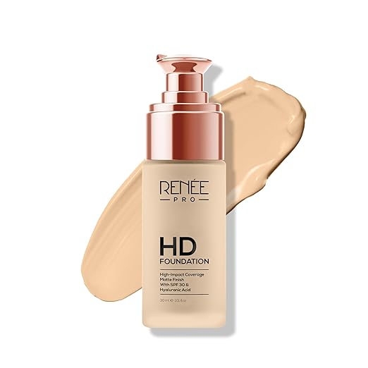 RENEE PRO HD FOUNDATION HIGH-IMPACT COVERAGE MATTE FINISH WITH SPF 30