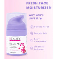 KEAUTY BEAUTY FRESH FACE WATER BASES MOISTURIZER