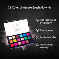 Gorgeous Girl 18 Colors Shimmer, Metallic & Matte Ultimate Eyeshadow Palette