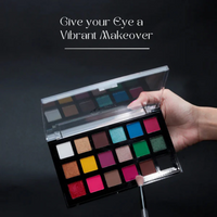 Gorgeous Girl 18 Colors Shimmer, Metallic & Matte Ultimate Eyeshadow Palette