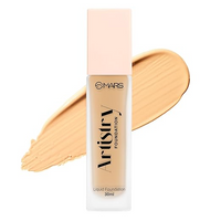 MARS ARISTRY LIQUID FOUNDATION SKIN LIKE NATURAL FINISH 30ML