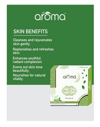AROMA Green Tea Spa Facial Kit – Antioxidant-Rich Detox & Skin-Calming Facial Treatment