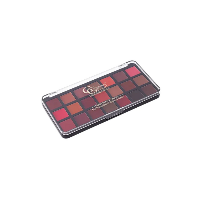 Gorgeous Girl 21 Colors Matte Lipstick Palette Lipstick, 63g