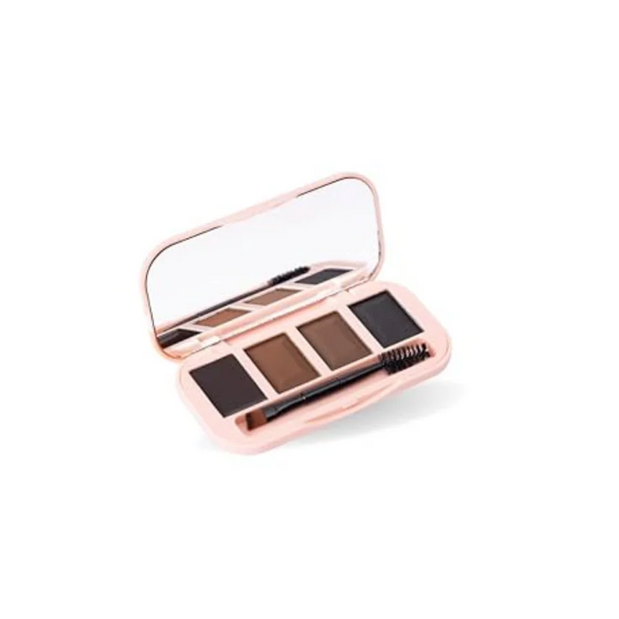 Gorgeous Girl Brow Contouring Eye Brow Kit with Dual Side Brush, 12g