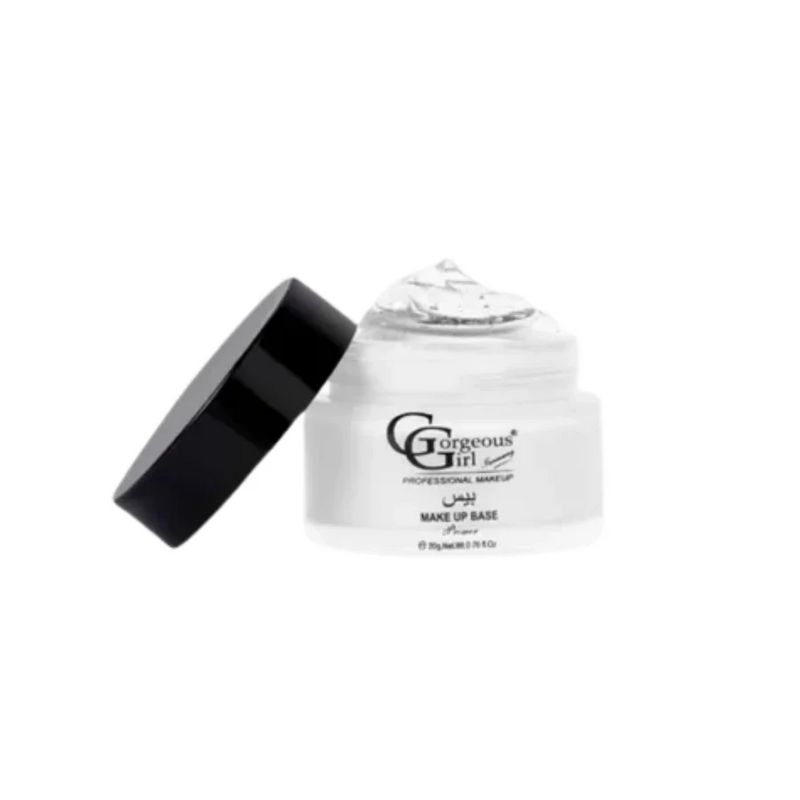 Gorgeous Girl HD High Definition Long-Lasting Gel Base Makeup Primer, Shine-Free Finish All Day, 30ml