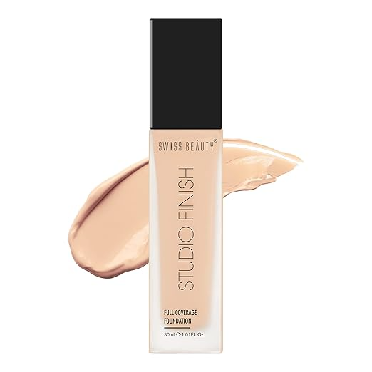 SWISS BEAUTY STUDIO FINISH FULL COVERAGE FOUNDATION 30ML