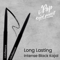 COLORESSENCE I-POP KAJAL PENCIL SMUDGE PROOF | DEFINED EYES - BALCK